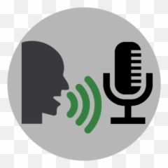 Microphone Emoji Png - Speak To Text Icon