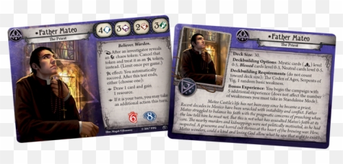 Father Mateo Revealed - Arkham Horror The Card Game FFG Emoji