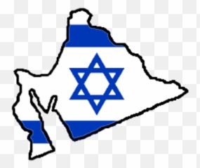 Flag Map Of Greater Israel - Native American Tribes Emoji