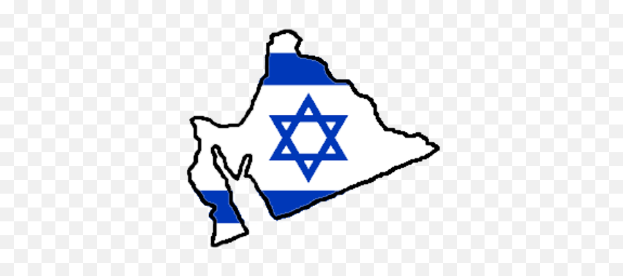 Flag Map Of Greater Israel - Flag Of Native American Tribes Emoji,Israeli Flag Emoji