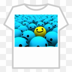 1 Smiley face and tons of frown faces - Roblox Happy Face In Sad Faces Emoji