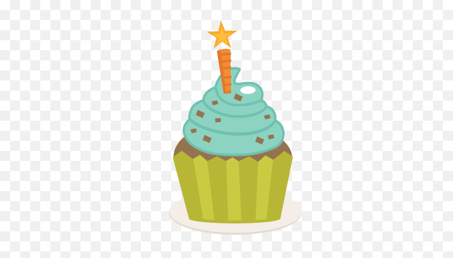 Happy Birthday Cupcake Clipart Free Download On Clipartmag - Transparent Background Birthday Cupcake Clipart Emoji,Cute Emoji Cakes