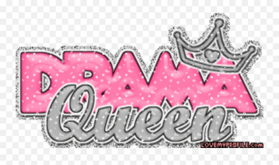 Drama Queen Princess Pink Letters - Illustration Emoji,Drama Queen Emoji