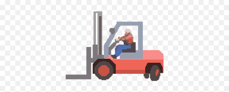 Forklifticon - Plingcom Tractor Emoji,Truck Emoticons