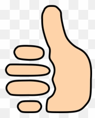 Thumbs Up Sign - Png Gif Emoji