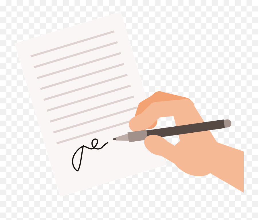 Clipart - Illustration Emoji,Paper And Pen Emoji