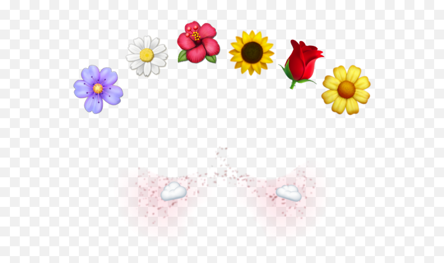 Pecas Emoji Flowers Sticker By Strangerthingspotter - Bow,Emoji Flowers