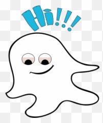 Ghost Emoji And Sticker - Cartoon