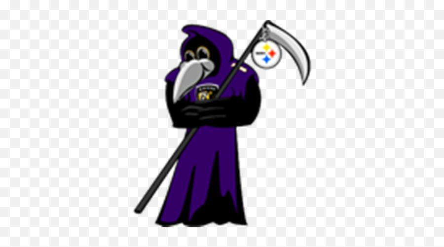 Roblox Grim Reaper Shirt - Baltimore Ravens Beat Steelers Emoji,Grim Reaper Emoji