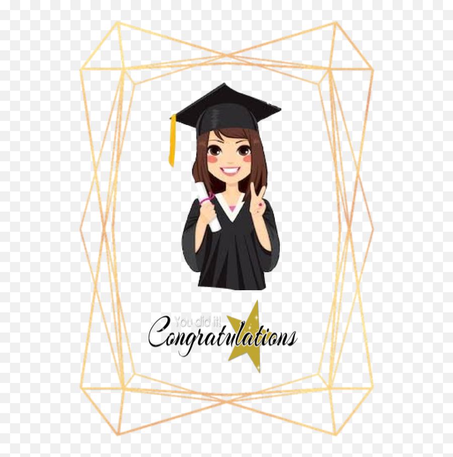 Graduation Conggraduation Sticker By Lelysyoo - Graduation Congratulation Sticker Emoji,Graduate Emoji