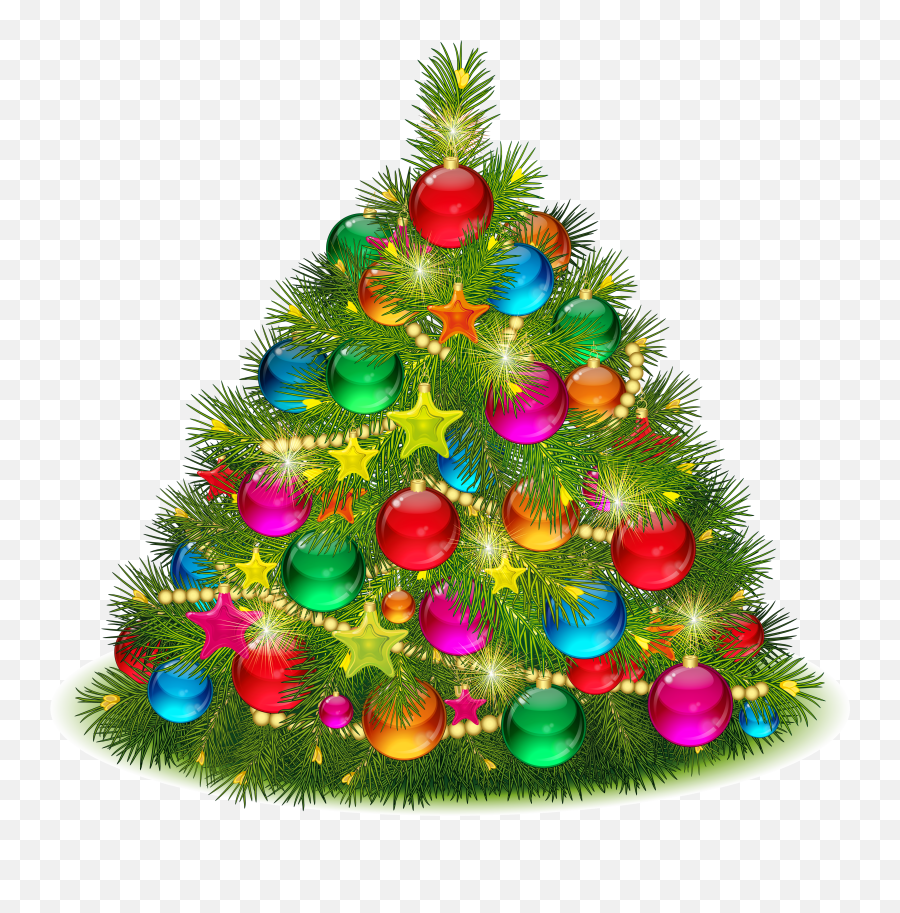Christmas Tree - Christmas Tree Decorations Clip Art Emoji,Christmas Tree Emoticons