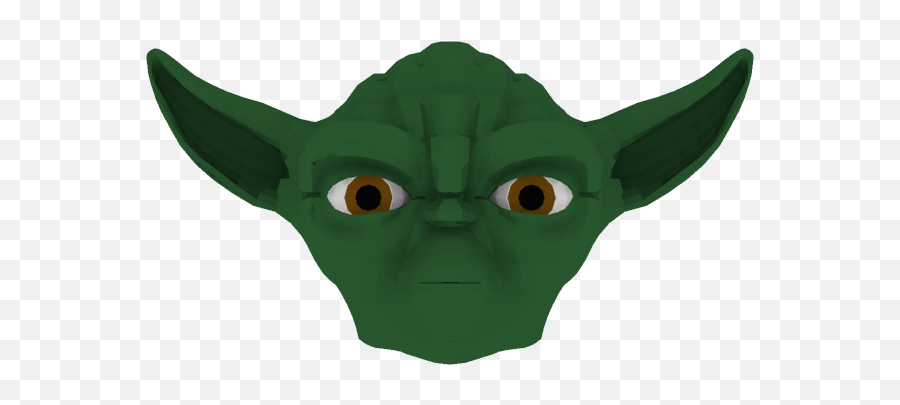 Master Yoda Face Png Clipart - Yoda Emoji,Yoda Emoticon