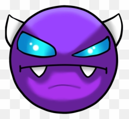 Download Demon Geometry Dash Png - Insane Easy Emoji
