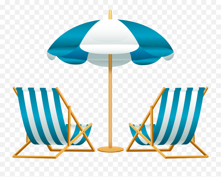 Sun Clip Art Transparent Download Png - Beach Chairs And Umbrella Clipart Emoji,Umbrella And Sun Emoji