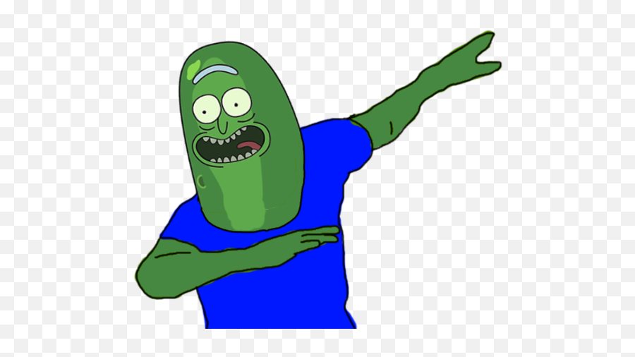 Pickle Rick Dabbing Emoji,Dabbing Emoji Copy