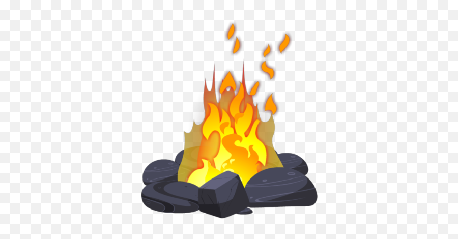 Bonfire Bonfirestickers - Transparent Background Bonfire Clipart Emoji,Bonfire Emoji