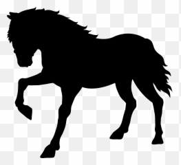 Black Horse Png Download Free Clip Art Emoji,Horse Emoticon