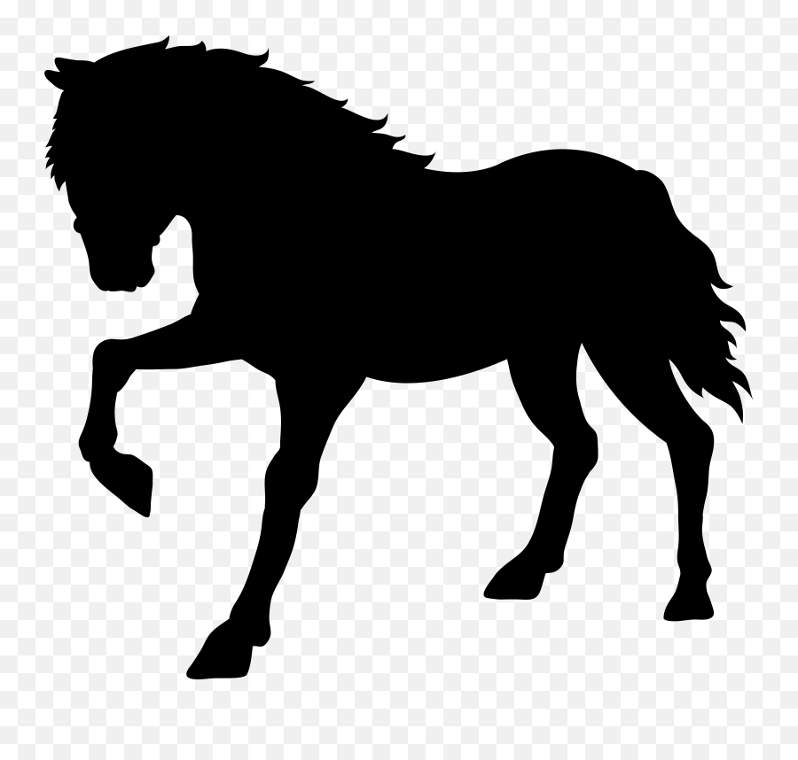 Black Horse Png Download Free Clip Art Emoji,Horse Emoticon
