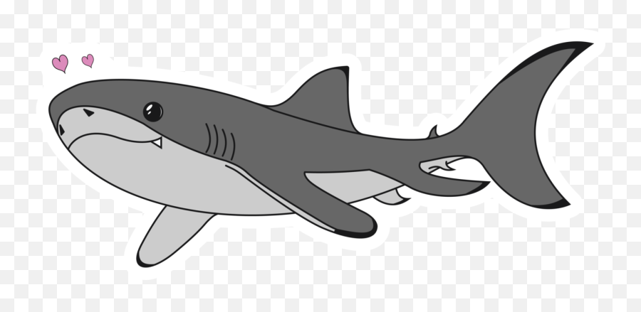 I Made A Lil Cartoon - Blacktip Reef Shark Cartoon Emoji,Shark Emoji Copy And Paste