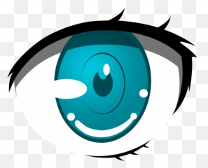Anime Eyes - Transparent Background Anime Eye Png Emoji,Puts On Sunglasses Emoticon