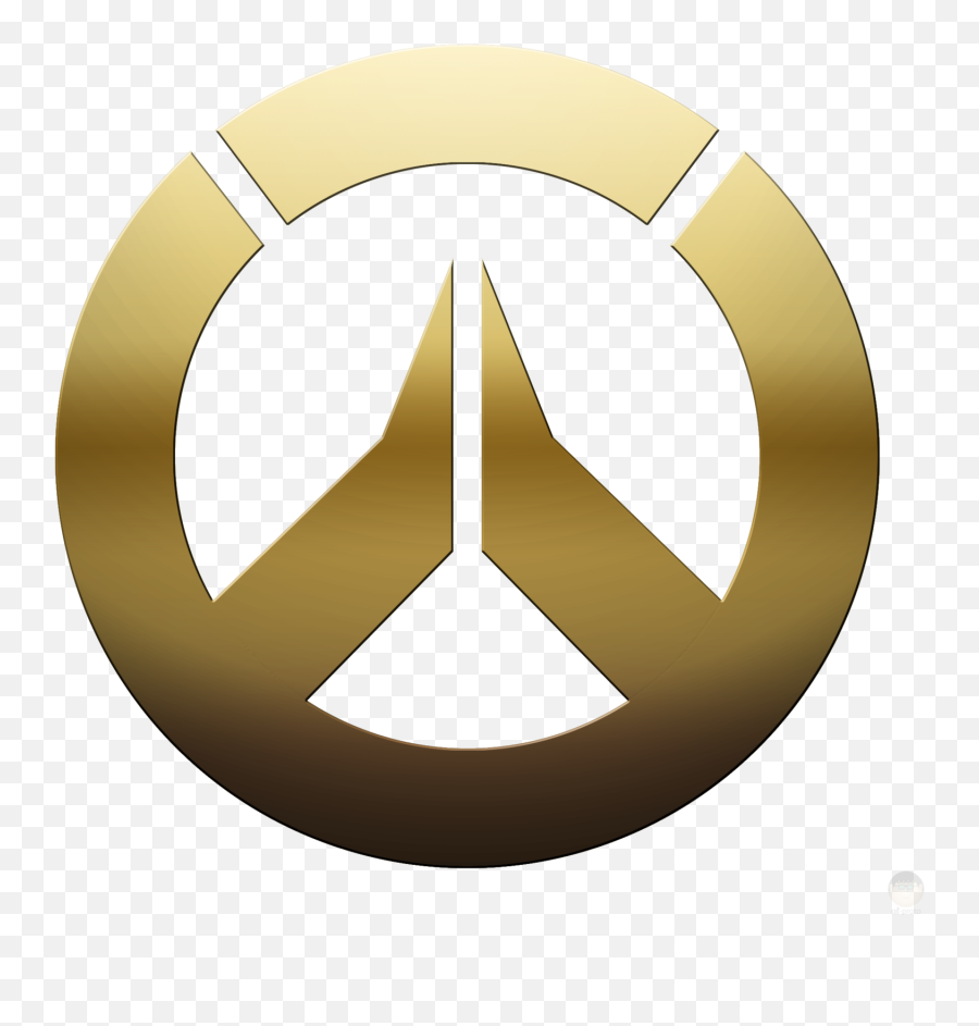 Overwatch Logo Gold - Transparent Background Overwatch Logo Emoji,Overwatch Logo Emoji