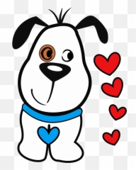 Pitbull Clipart Spotty Dog Pitbull - Valentines Day Drawings Easy Emoji,Pitbull Emoji