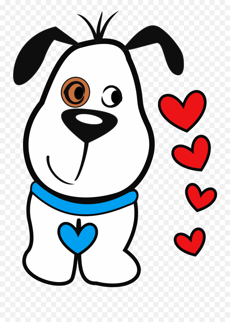Pitbull Clipart Spotty Dog Pitbull - Valentines Day Drawings Easy Emoji,Pitbull Emoji