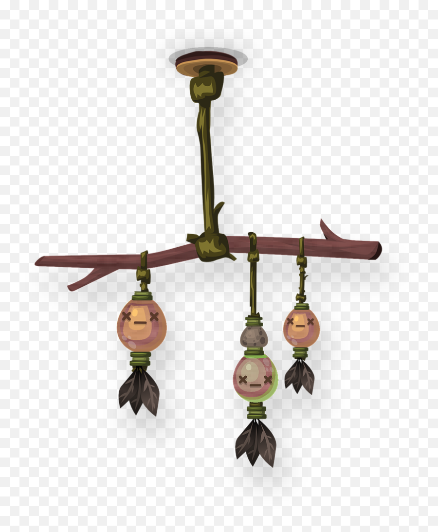 Amulet Pendant Twig Branch Wood - Ceiling Emoji,Nazar Amulet Emoji