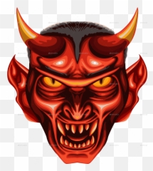 Download Devil Heads Clipart Satan - Narcissist Mask Emoji