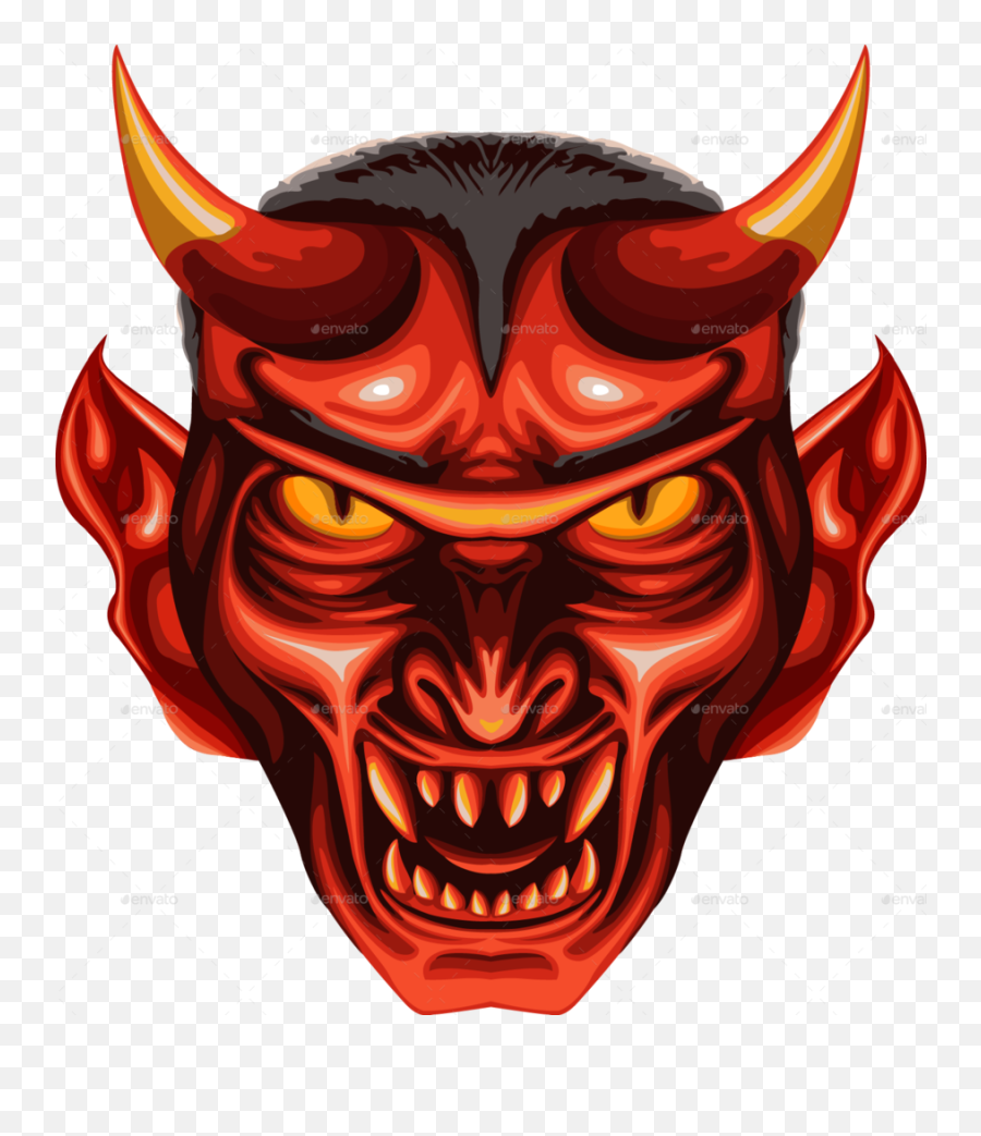 Download Devil Heads Clipart Devil Satan - Narcissist Mask Emoji,Satan Emoji