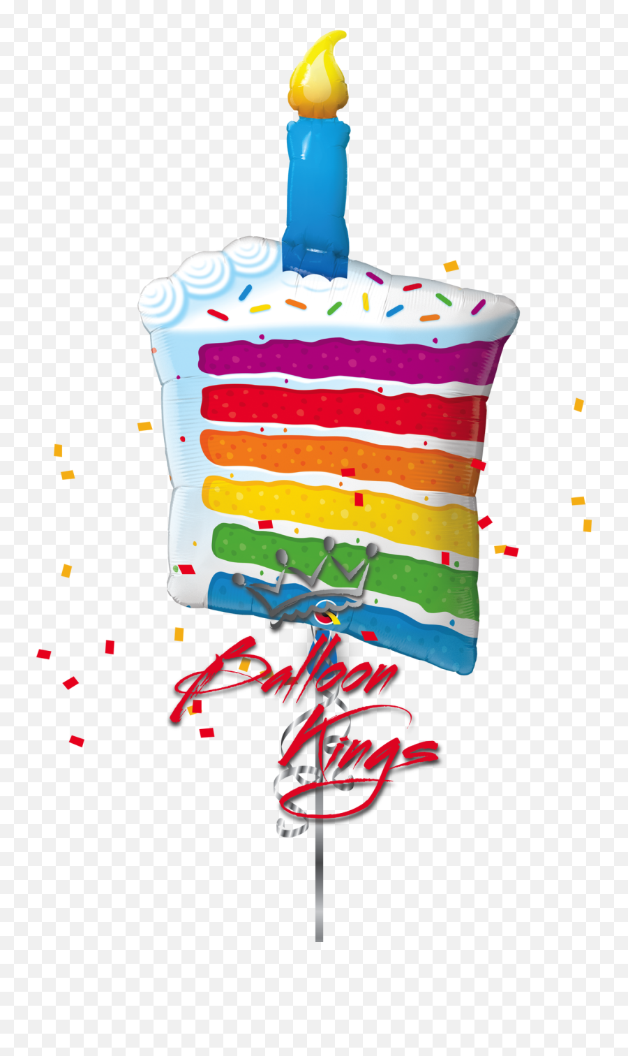 Rainbow Cake - Rainbow Cake Balloon Emoji,Birthday Candle Emoji
