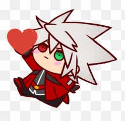 Heart Emojis - Chibi Ragna The Bloodedge