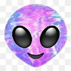 Alien Aliens Emoji Tumblr Galaxy Galaxia - Smiley,Alien Emoji Png