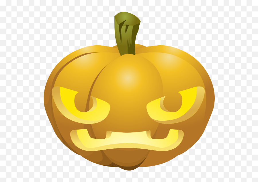 Carved Pumpkins Lit 1 - Labu Vektor Emoji,Lit Emoticon