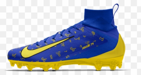 Nike Vapor Untouchable Pro 3 Obj By You - Blue And Yellow Nike Vapor Cleats Emoji,Obj Emoji