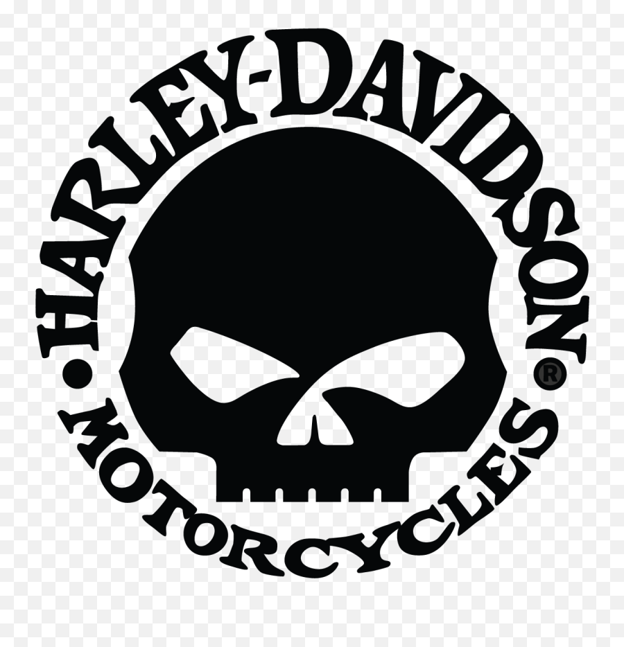 Harley Skull Clipart - Harley Davidson Logo Emoji,Harley Davidson Emoji