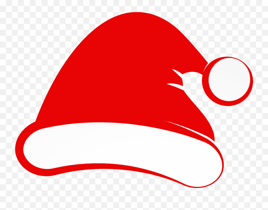 Santa Claus Hat Christmas Clip Art - Santa Hat Clipart Png Emoji,Christmas Text Emoticons