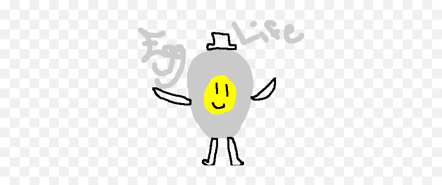 Egg Life Be Like - Cartoon Emoji,Egg Emoticon