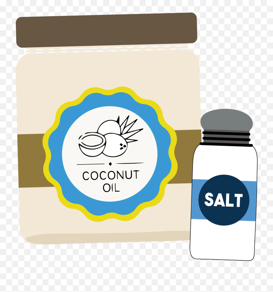 Coconut Oil And Sea Salt - Plastic Bottle Emoji,Salt Emoticon