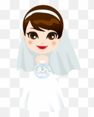 Wedding Boy And Girl Logo Png Clipart - Full Size Clipart Wedding Cople For Invitation Emoji,Bride Emoji Png