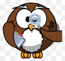Smart Owl Clipart - Cartoon Owl Emoji,Emoji Owl
