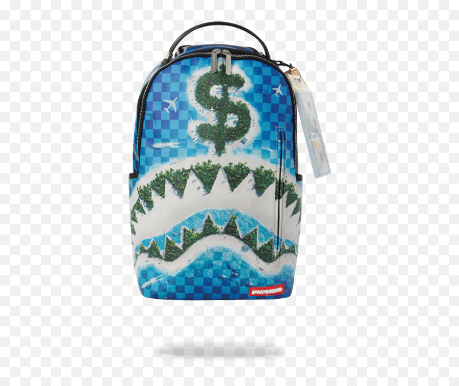 Backpacks U2013 Page 2 U2013 Sprayground Kuwait Bags U0026 Accessories - Sprayground Backpack Republic Of Shark Island Backpack Emoji,Shark Emoji