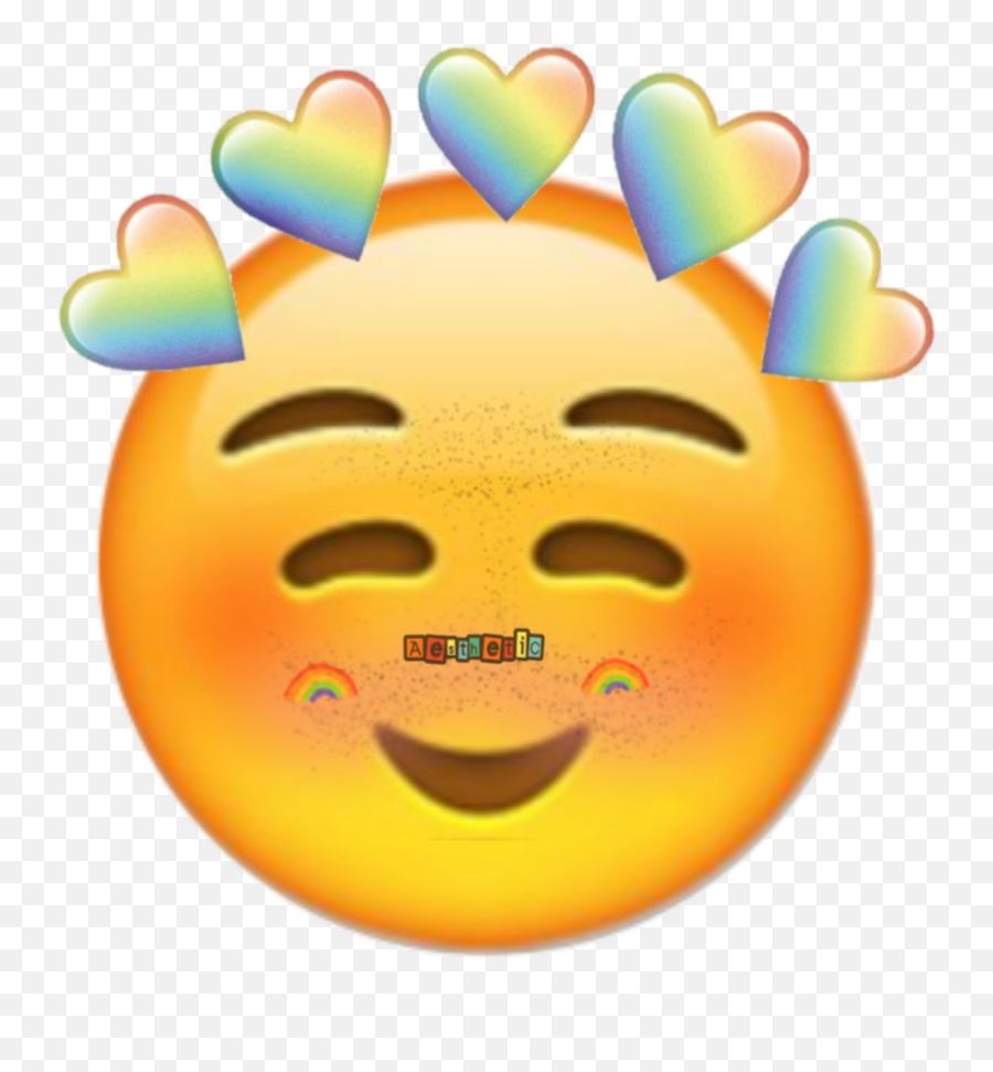 Gay Blush Emoji Sticker - Happy,Gay Emoji