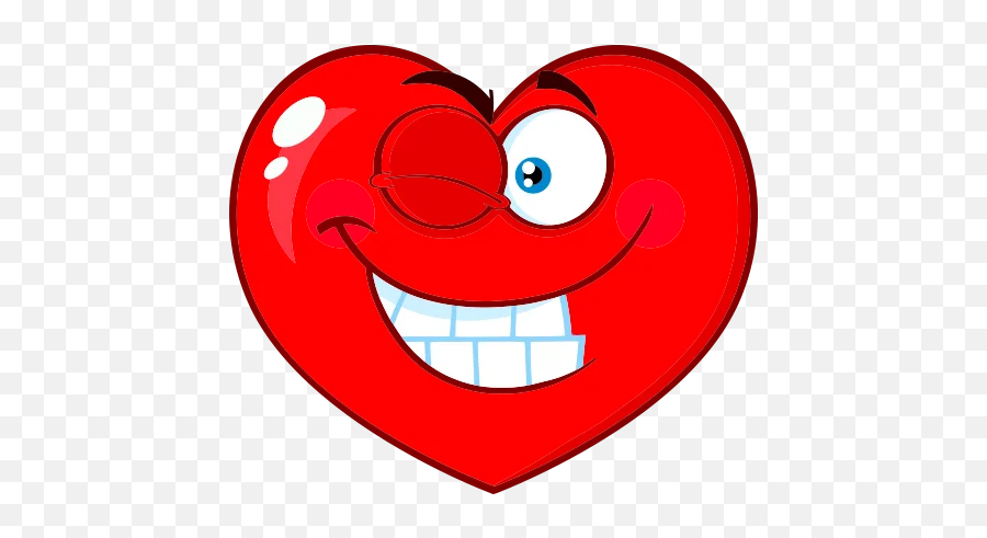 Heart Emoji - Red Heart Cartoon Emoji,Heart Emojii