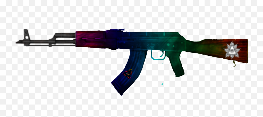Ak47 Kalashnikov Standoff2 Sticker - Gun Ak 47 Tattoo Emoji,Ak47 Emoji