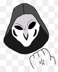 Reaper From Just Win - Sketch Emoji