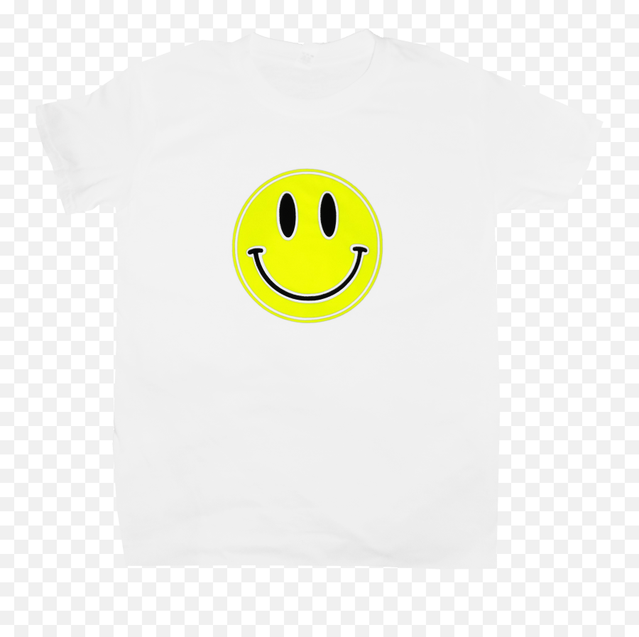 Adults 90u0027s Smiley Face T - Shirt Happy Emoji,Shamrock Emoticon