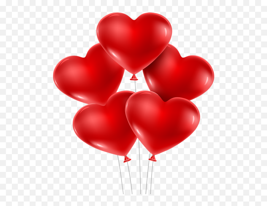 Heart Balloon By - Clip Art Heart Balloons Emoji,Heart Emoji Balloon