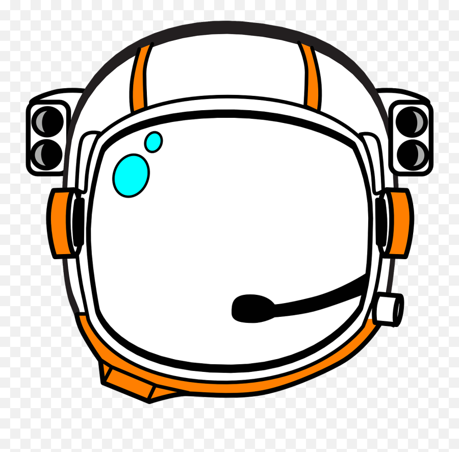 Helmet Astronaut Space Astronautics - Astronaut Helmet Drawing Wonder Emoji,Hockey Mask Emoji