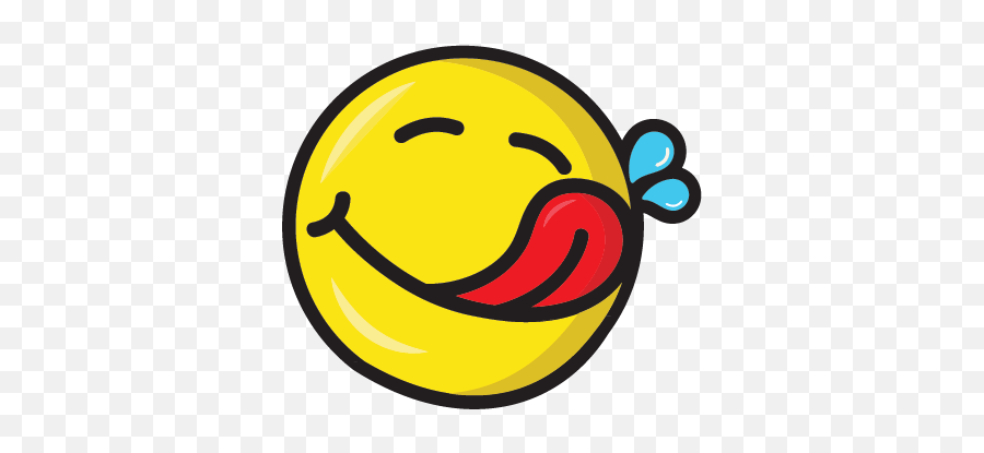 Munchies - Smiley Emoji,Yummy Emoticon